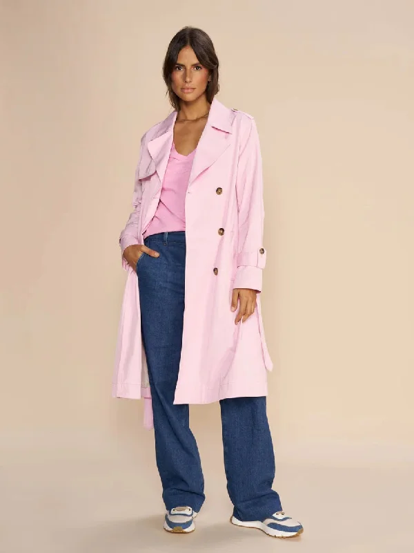 MOS MOSH Farah Trench Coat Softshell Outdoor Jacket