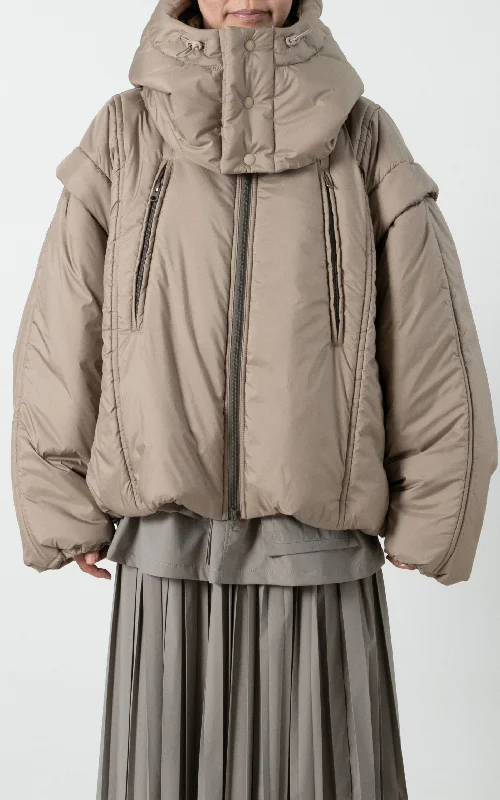 Padding Shor Coat Flowy Lightweight Kimono