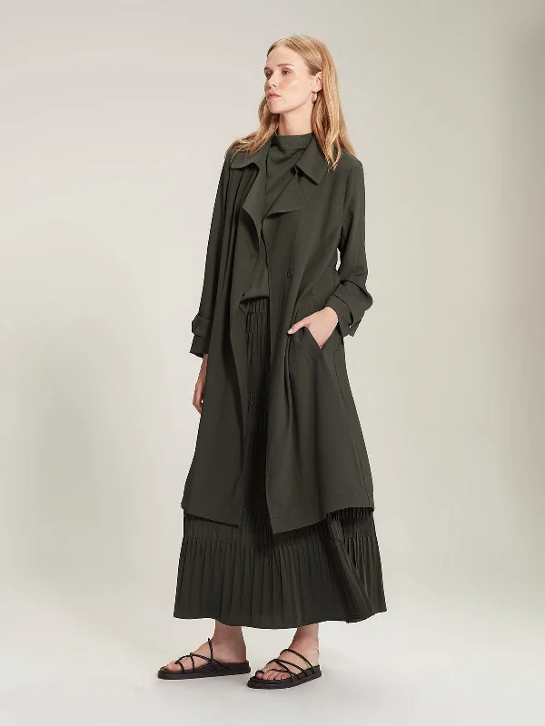 SILLS Alba Trench Soft Thermal Overcoat