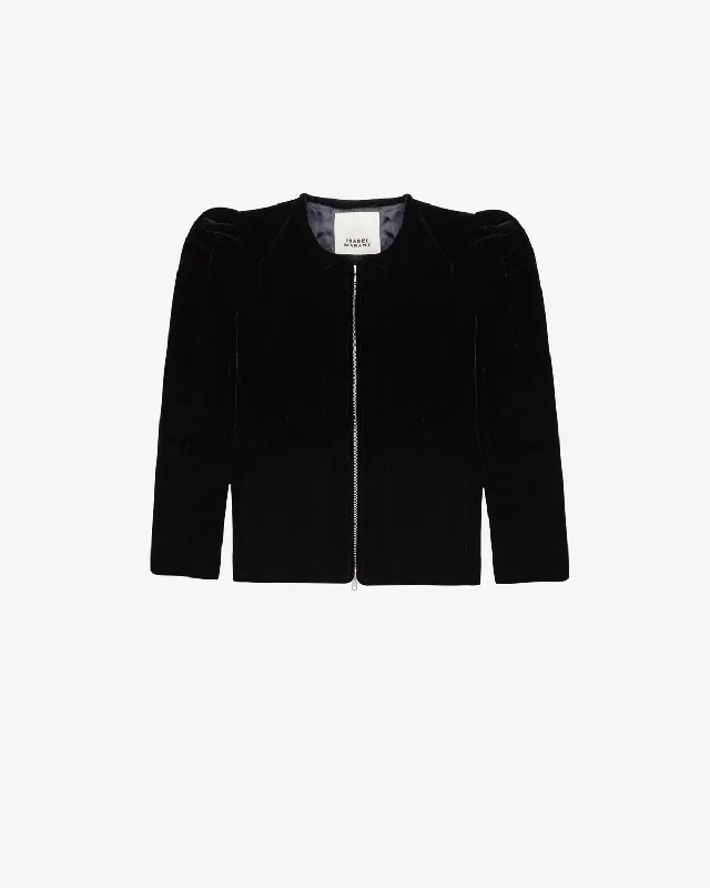 Djanet jacket Draped Collar Cardigan