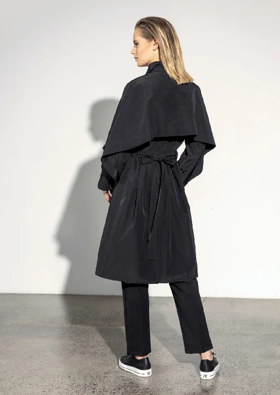 Vendome Coat - Showerproof Open-Knit Duster Coat