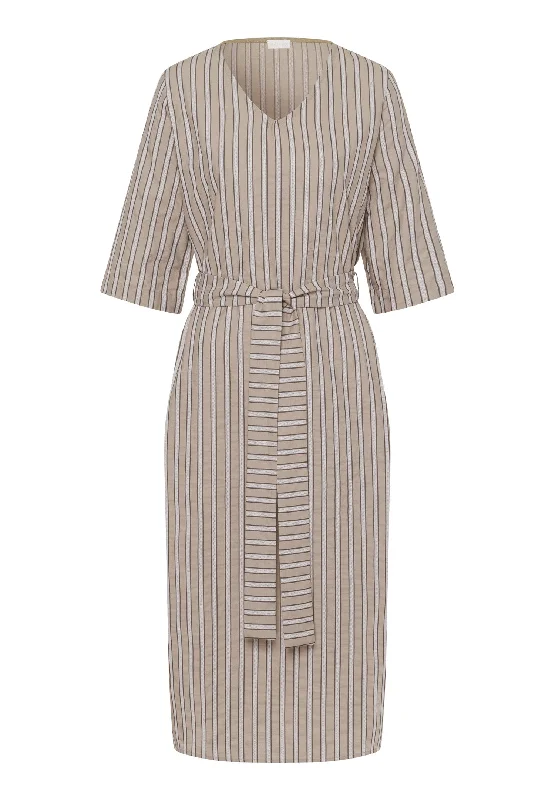Urban Casuals Dress | Earthy Stripe 78709-2370