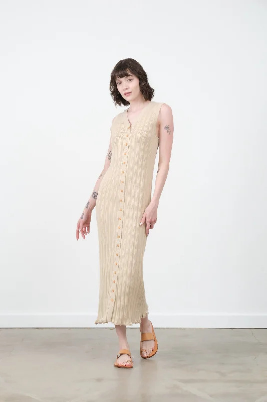 Slim Long Vest Dress