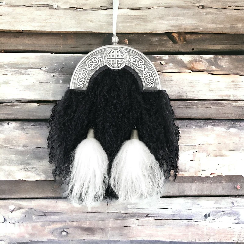 Black Persian Lamb Dress Sporran