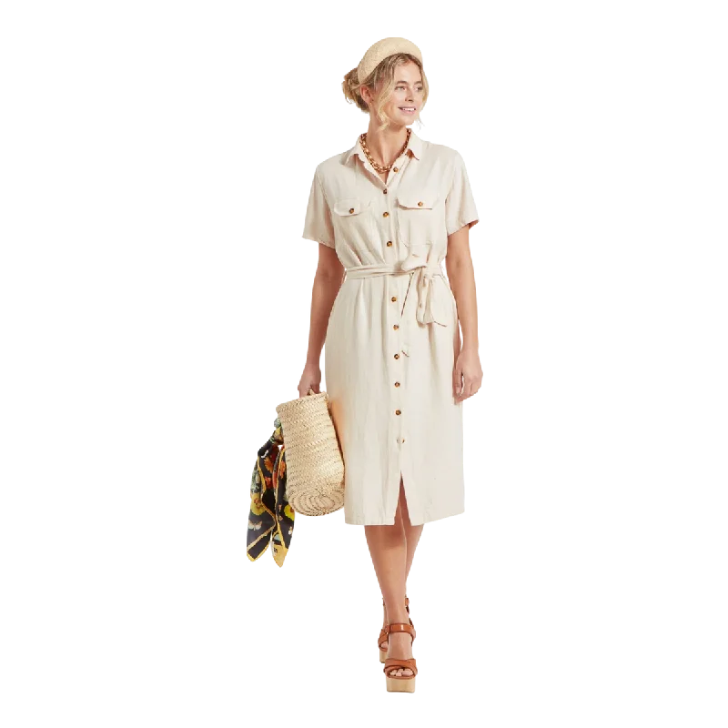 Schoffel Daisy Linen Blend Dress