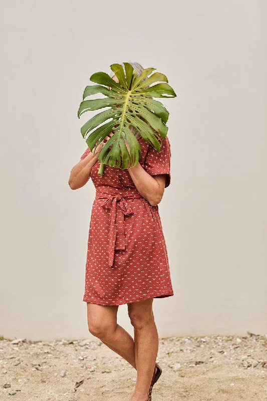 Frida Dress Red