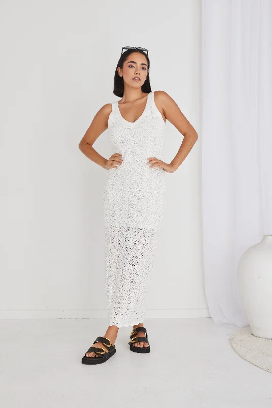IVY + JACK - Voyage Knit Dress - Ivory