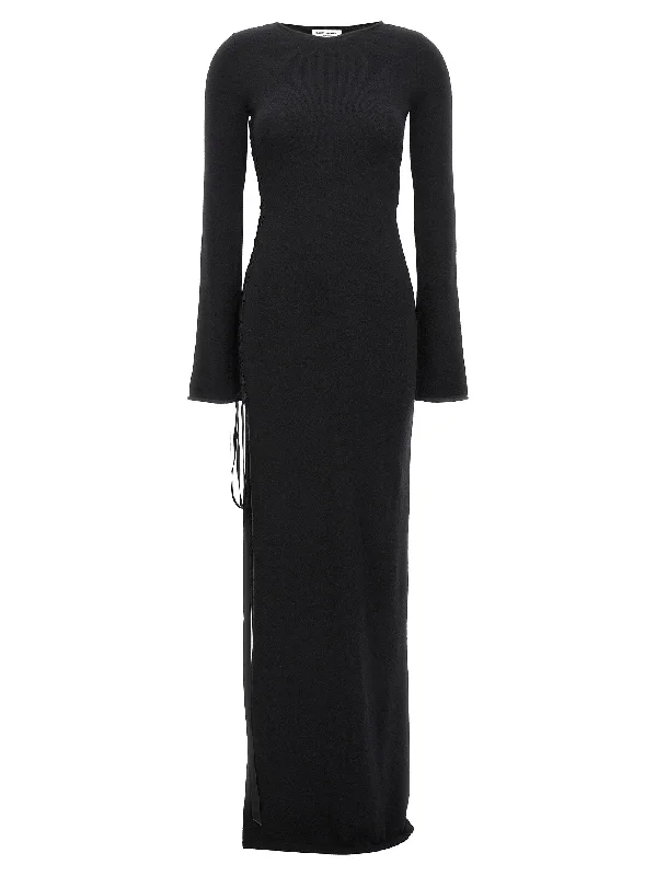 Long Wool Dress