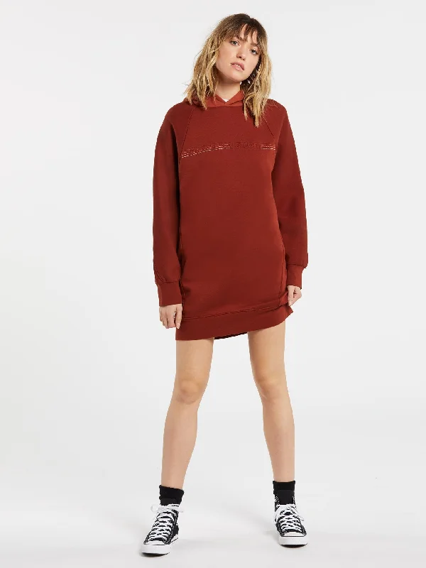 Needeet Dress - BRICK