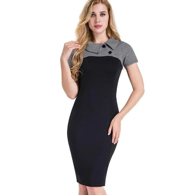 Black and White Gray Short Sleeves