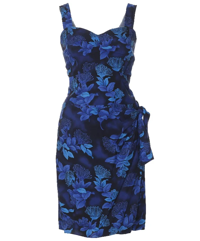OHIA Short Sarong Dress Elastic Back