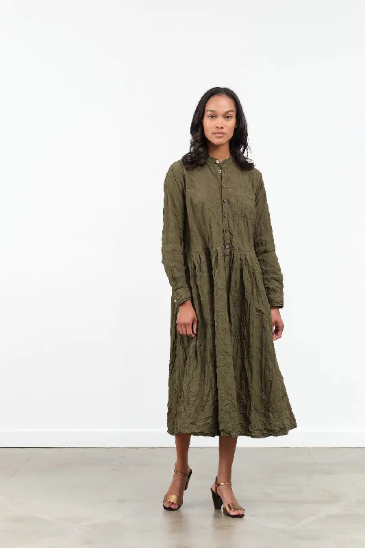 Classic Crinkle Cotton Dress