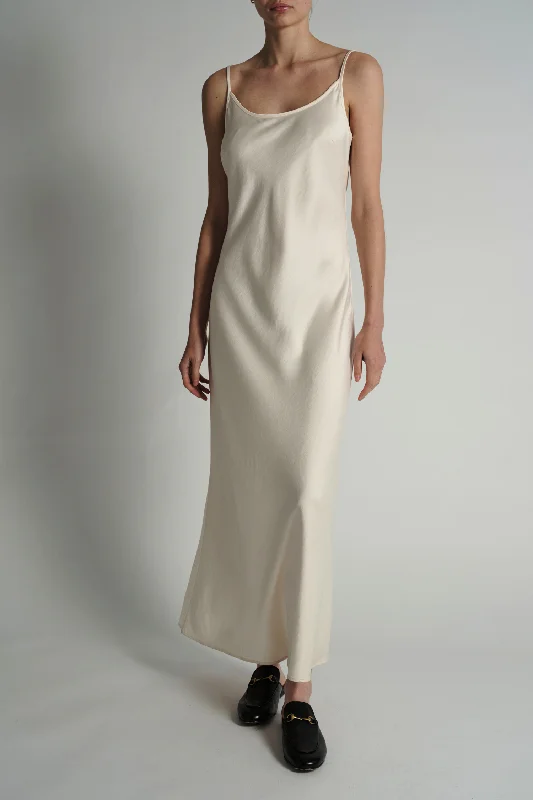 Saint Art New York - Haley Slip Dress in Ivory