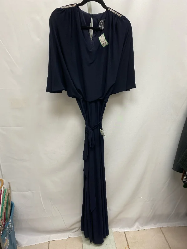 Size Medium MSK Navy 3/4 Sleeve Dress