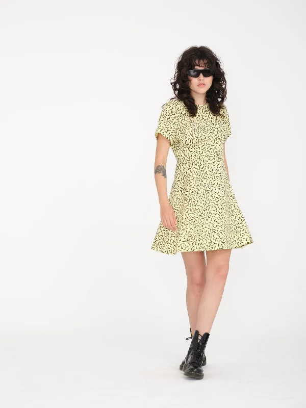 Surfpunk Dress - AURA YELLOW