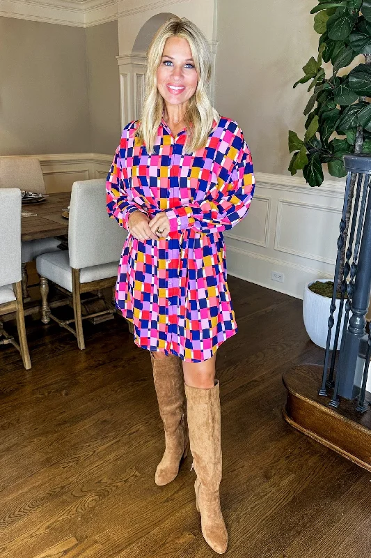 The Ronan Check Me Out Dress by Michelle McDowell