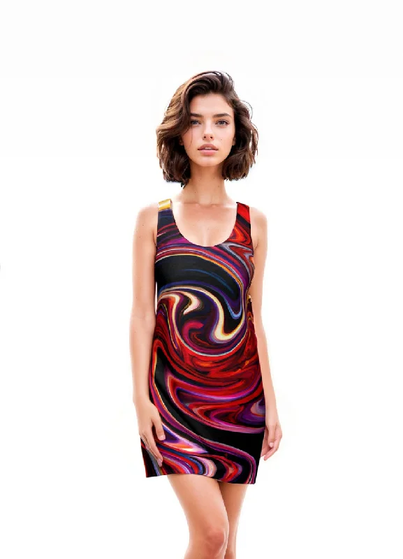 Infinity Red Racerback Dress
