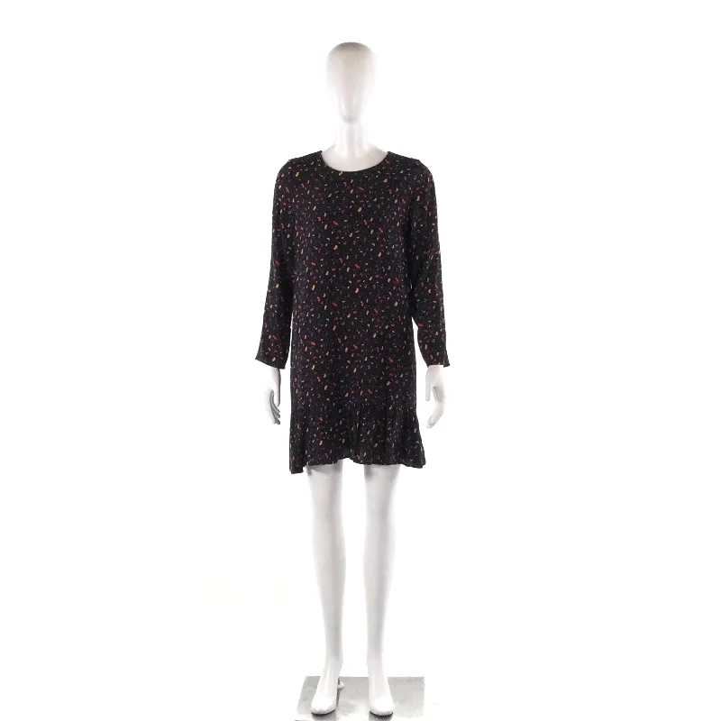 ZARA TRAFALUC COLLECTION ABSTRACT DRESS- M